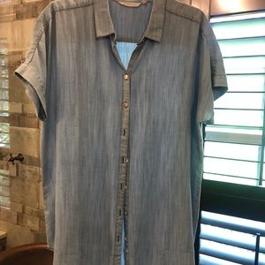 Soft Surroundings tencel shirt